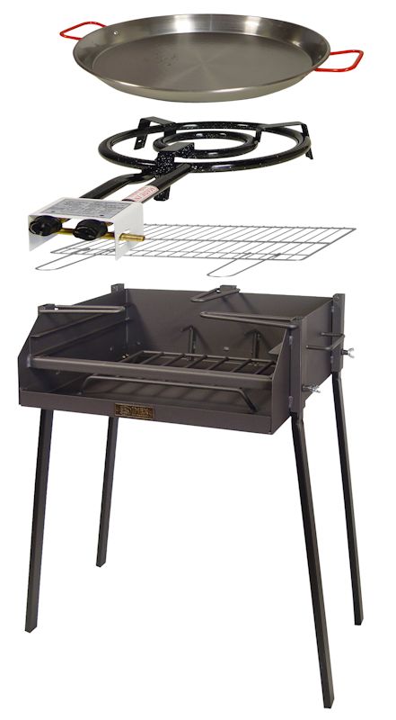 71588 Barbacoa kit especial Paellera 50 cm ancho